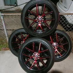 VENDO RINES SIZE 17 PARA CIVIS ACORD CAMRY ALTIMA SUBARU CENTRA COROLLA LEXU 5 OYOS UNIVERSAL 