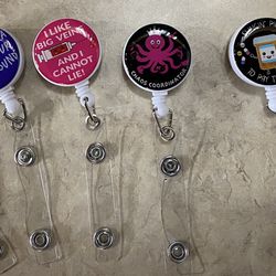 Nurses BADGE w/retractable Name Tag CHOICE 