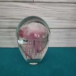 Jellyfish Paperweight - GLOWS!!