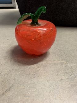 Glass apple