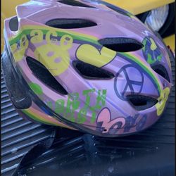 Girls Peace bicycle helmet- size XS fits 50 to 54- like New- PRICE FIRM