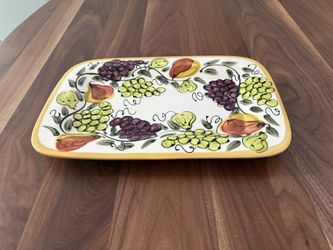 Chateau Benoit Vineware Pottery Platter