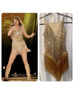 Gold Sequin Outfit X-Small