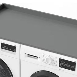 Brand New gray washer and dryer counter top