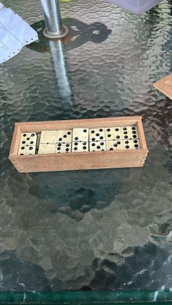 Antique Domino Set