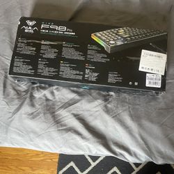 AULA F98 Wind Pro Wireless Mechanical Keyboard with Transparent Keycaps Hot Swap