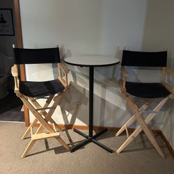 Table and chairs 