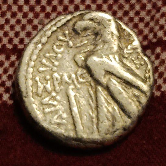 PHOENICIA, Tyre. AR Shekel Dated CY 73. 54/53 BC. Melkarth _ Eagle