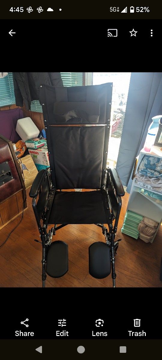 20"Reclining Wheel Chair