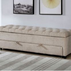STORAGE BENCH NEW IN BOX FINNANCY AVAILABLE ☎️ 1714586,2564