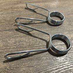Spring Clips 2 Inches For Olympic Barbell (2)