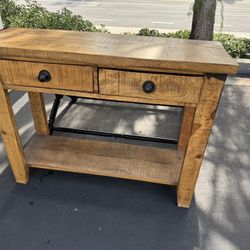 Rustic Console Table