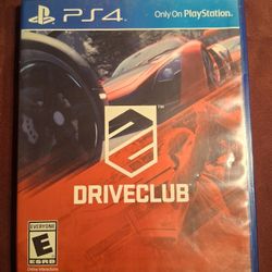 Playstation 4 - Driveclub Game 