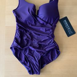 Miraclesuit “Must Have Escape” one piece swimsuit size 12