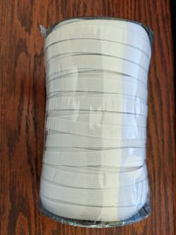 3/8" elastic for face mask/face shield