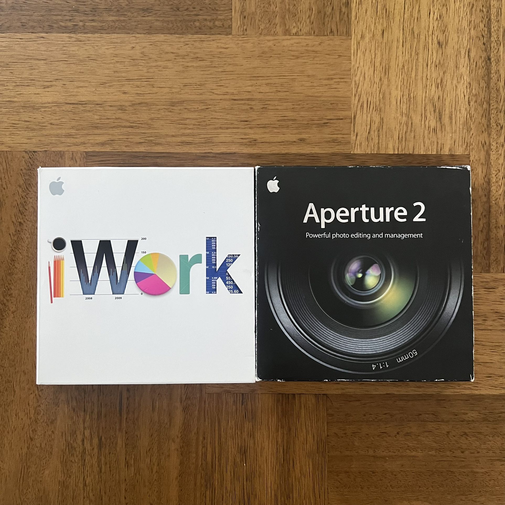 2 Apple Software Products IWork & Aperture 2