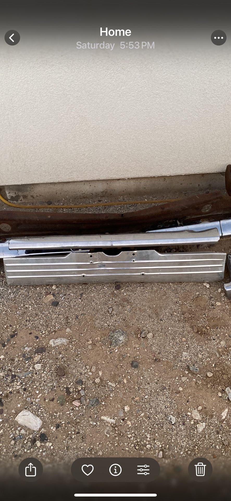 1964 Chevy Impala Front bumper Parts 