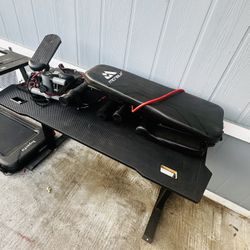 Treadmill And Bench 