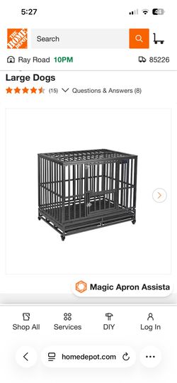 Heavy Duty XL Dog Kennel