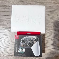  Nintendo Switch Pro Controller Wireless The  Legend Of Zelda Tears Of Kingdom  Original Authentic 