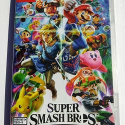Super Smash Bros. Ultimate Nintendo Switch Game - New Sealed
