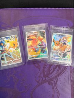 Pokemon eevee sealed cards