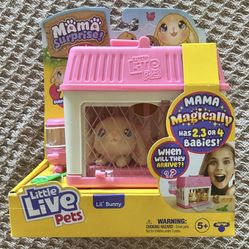New! Little Live Pets Bunnies Retails $33