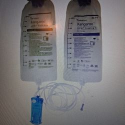 36 Kangaroo Omni Feeding Sets,1000 ML, NEW