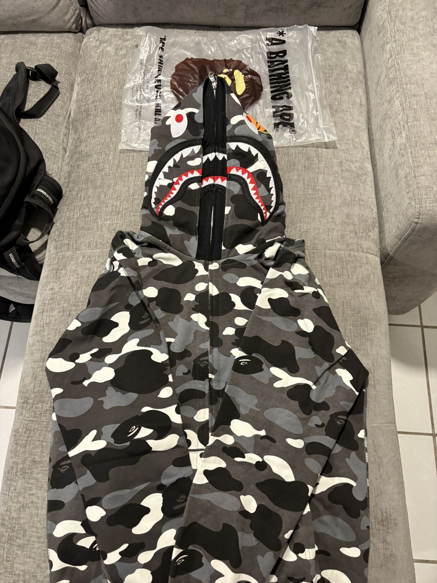 BAPE Camo Double Hoodie