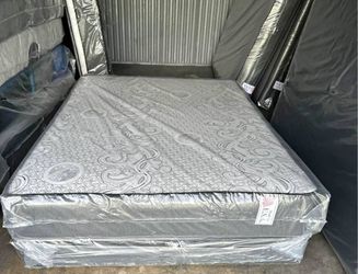 New Full Size Mattress With Box spring Set Colchones Nuevos Matrimoniales