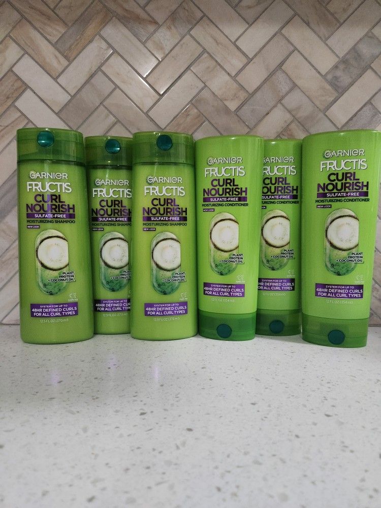 Fructis Curl Nourish Shampoo & Conditioner 12.5 FL OZ $5 a pair