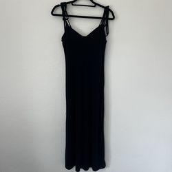 Zara midi black dress