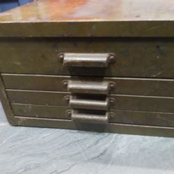 Vintage Metal File Cabinet