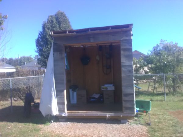 8x6x8 storage shed about complete for sale in murfreesboro