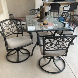 Out door Dinning Furniture For 6