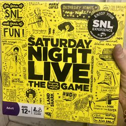 Saturday night live Board game New Still Wrapped In The Plastic Wrap 