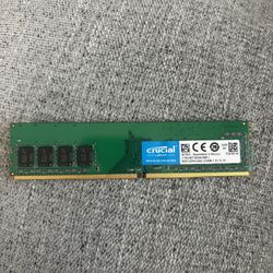 Crucial 8GB DDR4 RAM - Memory