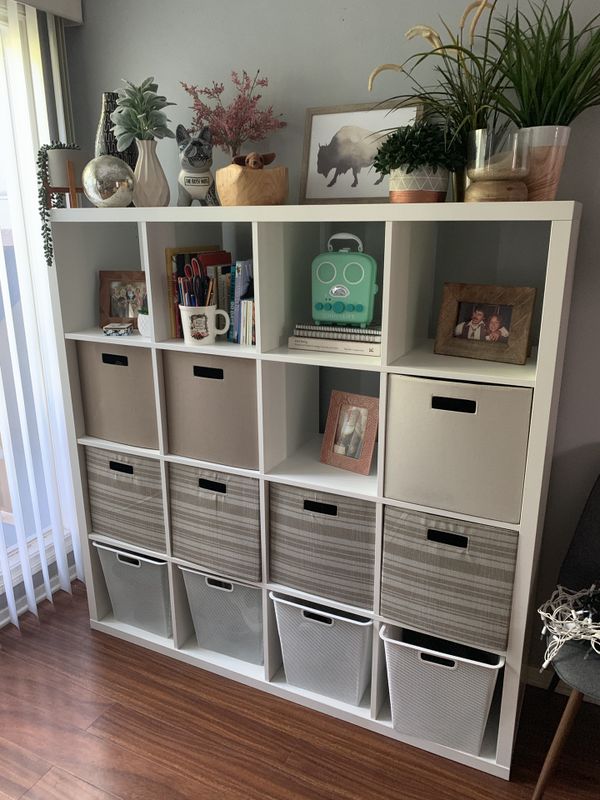 ikea white cube storage