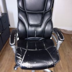 high-back executive office chair (Used)