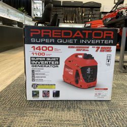 Predator Super Quiet Inverter Generator 1400