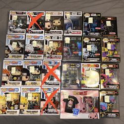 Funko Pops 