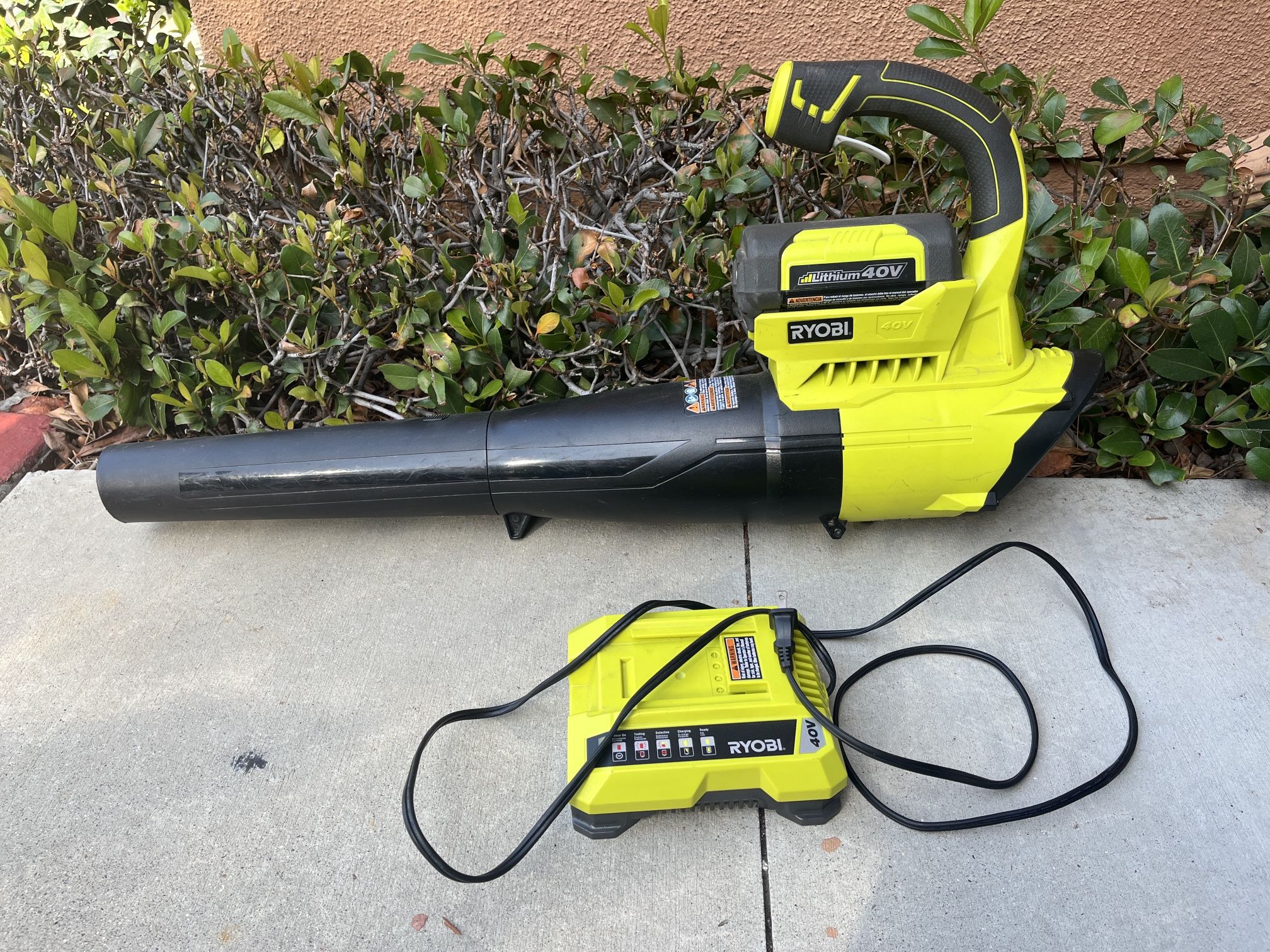 Ryobi fan 40v. Tool+battery 40v + charger