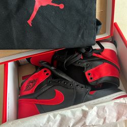 Jordan 1 Retro High OG Satin Bred (Women's)