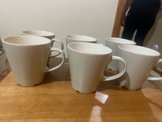 Mug glasses 6 pieces new