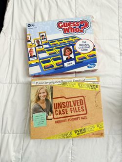 Board Games: Unsolved Case Files / Guess Who?