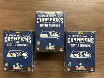 2026 Panini - Super Bowl LX Champions SEATTLE SEAHAWKS 36-card SET