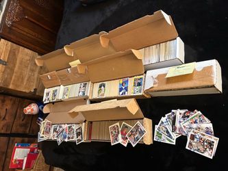 Baseball card collection