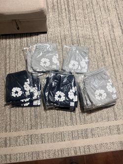 Denim tear shorts