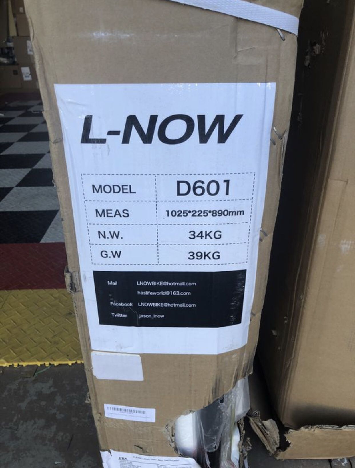 L Now D601 Indoor Stationary Bicycle for Sale in Lake Elsinore CA