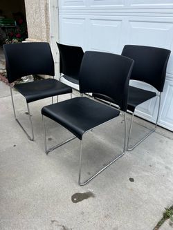 All Steel brand. Nimble stacking chairs. (Set of 4). $129